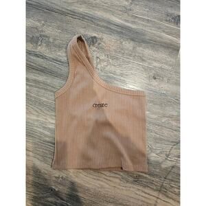 Forever 21 tan top Create sz small